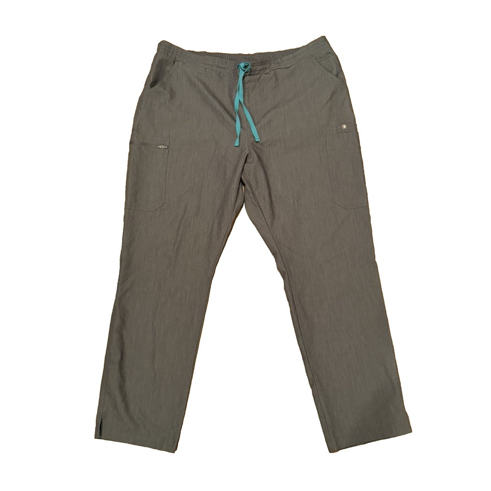 FIGS Men's Size XL Cargo Scrub Pants Graphite